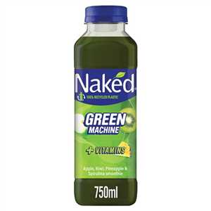 Naked Green Machine Apple Banana Smoothie 750 Ml