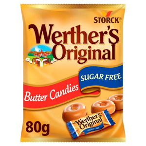 Werther's Original Sugar Free Butter Candy 80G