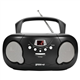 Groove Boombox Radio Cd Player Black