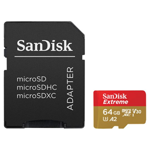 Sandisk Extreme Micro Sd Card 64Gb