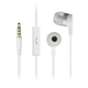 Kitsound Mini Earphones With Mic White