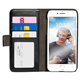Groov-e iPhone 6/7/8/SE Folio Case Black