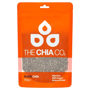 The Chia Co Chia Seed Black 150G Pouch