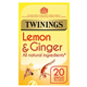 Twinings Lemon & Ginger 20 Teabags 30G