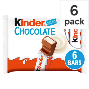 Kinder Snack Bars 6 Pack 126G