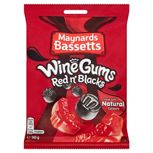 Maynards Reds & Blacks 165G