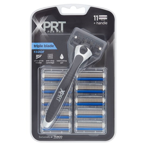 Xprt. For Men Triple Blade Rzr+ 11 Refills