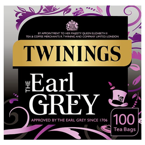 Twinings Earl Grey 100 Teabags 250G