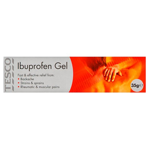 Tesco Ibuprofen Gel 35G