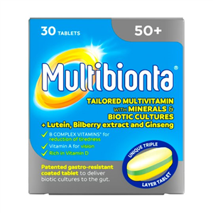 Seven Seas Multibionta 50+ Multi Vitamins 30 Tablets