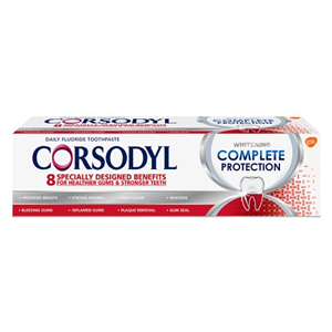 Corsodyl Complete Protection Whitening Toothpaste 75Ml