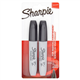 Sharpie Chisel Tip Permanent Marker Black 2 Pack