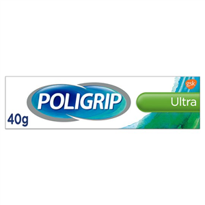 Poligrip Ultra Denture Fixative Cream 40G