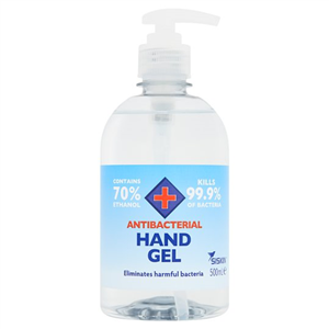 Siskin Antibacterial Hand Gel 500Ml