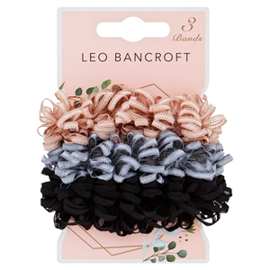 Leo Bancroft 3 Pack Loop Scrunchie