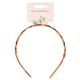 Leo Bancroft Plastic Headband Tortilla