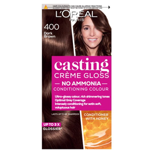 L'oreal Casting Creme Gloss Dark Brown 400 Semi-Permanent Hair Dye