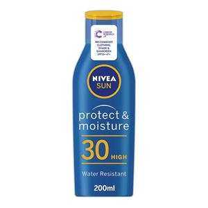 Nivea Moisturising Sun Lotion Spf30 200Ml