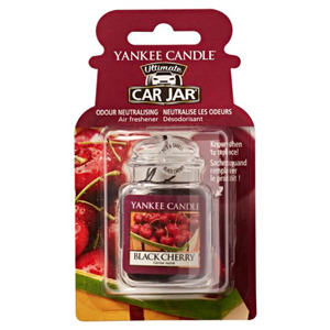 Yankee Candle Black Cherry Car Jar Air Freshener