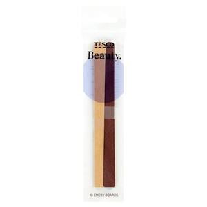 Tesco Emery Boards 10 Pack