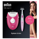Braun Se3420 Epilator W Bikini Trimmer