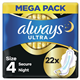 Always Ultra Night Size 4 Sanitary Towels With Wings 22 Pack