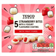 Tesco Yogurt Coated Strawberry Fruit Bites 125G