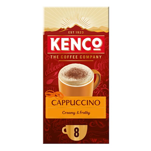 Kenco Cappuccino Coffee 8 Sachets 149G