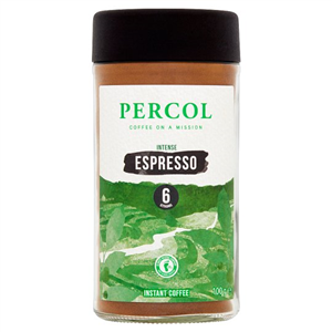 Percol Black And Beyond Espresso Instant Coffee 100G