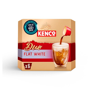 Kenco Duo Flat White Instant Coffee 6X21.6G