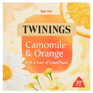 Twinings Camomile & Orange 20 Teabags 30G