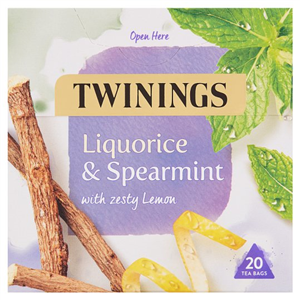 Twinings Liquorice & Spearmint 20 Teabags 40G