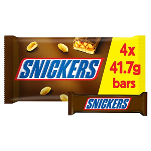 Snickers Chocolate Multipack 4 X41.7G