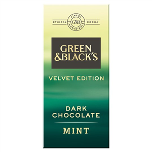 Green & Blacks Mint Dark Chocolate 90G