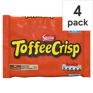 Toffee Crisp Chocolate Multipack 4 X38g