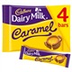 Cadbury Dairy Milk Caramel Chocolate Multipack 4 X37g
