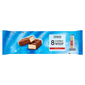 Tesco Cosmic Whip Bars 8 X 22G