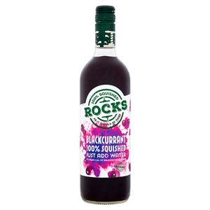 Rocks Organic Blackcurrant Squash 740Ml