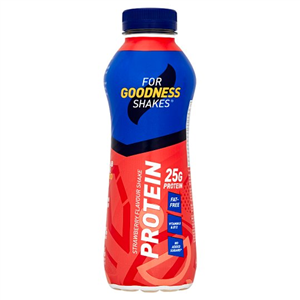 For Goodness Shakes Protein Strawberry 475Ml