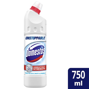 Domestos Ultra White & Sparkle Bleach 750Ml