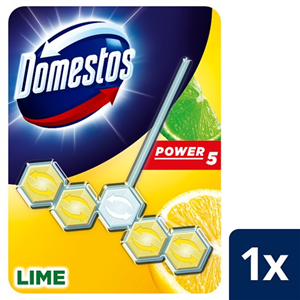 Domestos Power 5 Lime Rim Block 55G