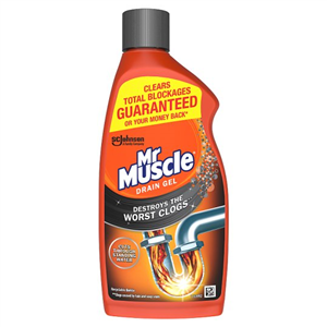 Mr Muscle Kitchen & Bath Drain Gel 500Ml