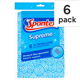 Spontex Supreme All Purpose Cloths 6 Pack