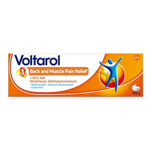 Voltarol Back & Muscle 1.16% Gel 100G