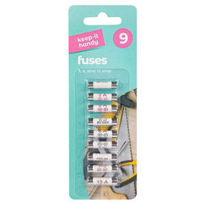 Keep It Handy Fuses 9Pk