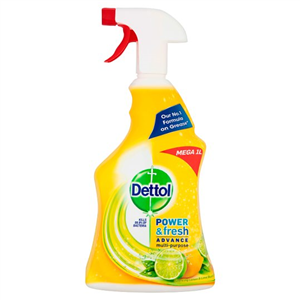 Dettol Power & Fresh Spray Citrus 1L