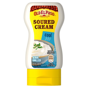 Old El Paso Squeezy Sour Cream 230G