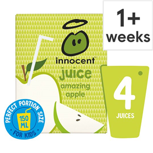 Innocent Kids Apple Juice 4X150ml