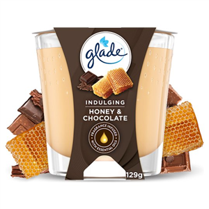 Glade Candle Honey & Chocolate 129g