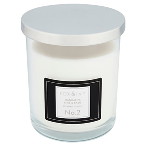 Fox & Ivy Scented Candle Mandarin Lime & Basil